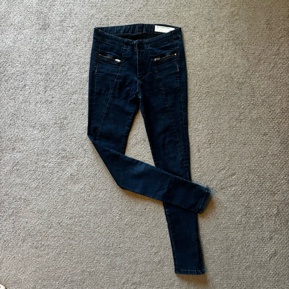 Rag & Bone Skinny Trouser Jeans